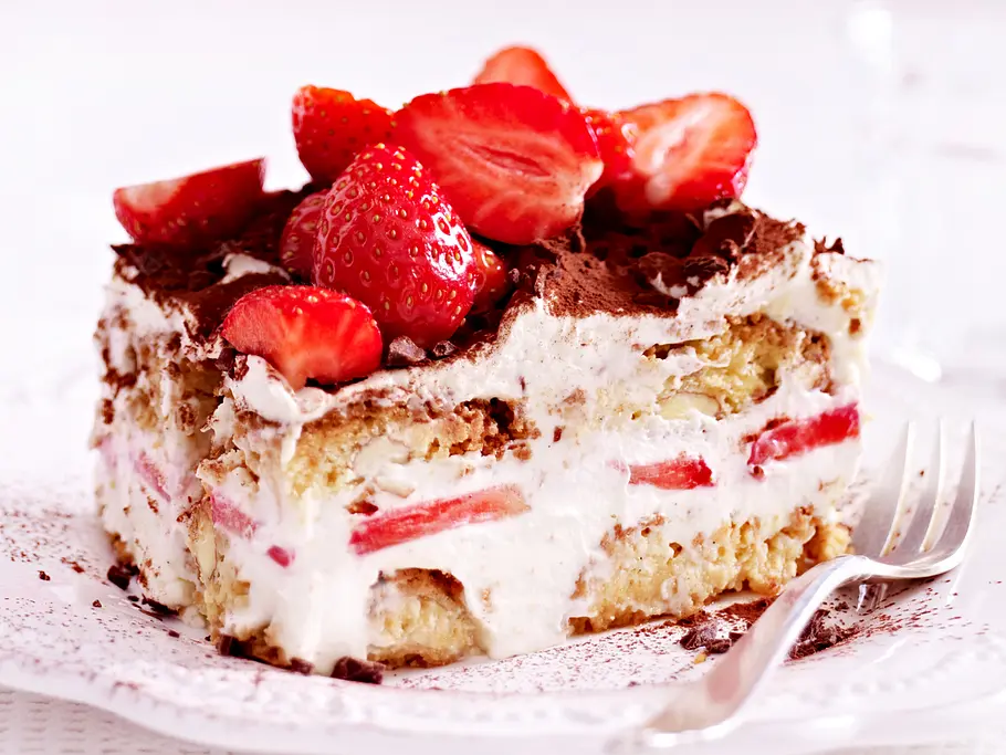 Erdbeer-Tiramisu Rezept Erdbeer-Tiramisu Rezept
