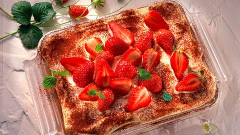 Erdbeer-Tiramisu Rezept - Foto: Neckermann