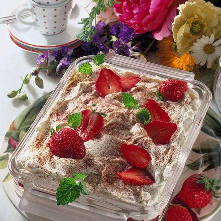 Erdbeer-Tiramisu Rezept