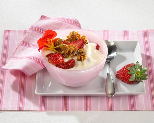 Erdbeer-Vanille-Quark Rezept