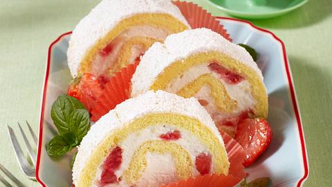 Erdbeer-Vanille-Rolle Rezept - Foto: House of Food / Bauer Food Experts KG