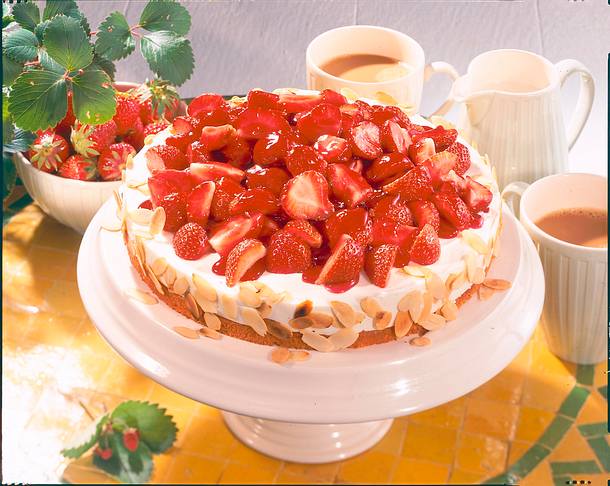 Erdbeer-Zitronenkuchen Rezept Erdbeer-Zitronenkuchen Rezept