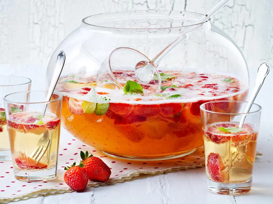 Erdbeerbowle Rezept Erdbeerbowle Rezept