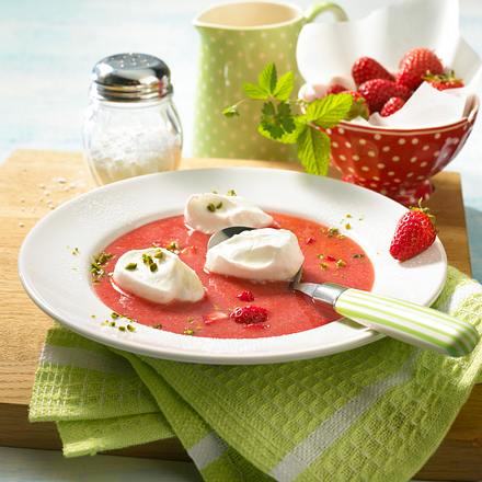 Erdbeerkaltschale Rezept Erdbeerkaltschale Rezept