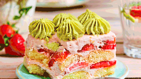 Erdbeer-Matcha-Tiramisu Rezept - Foto: House of Food / Bauer Food Experts KG