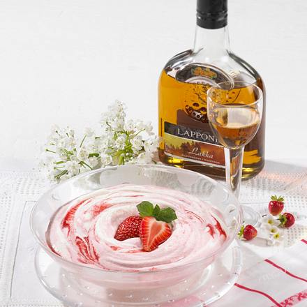 Erdbeerschnee Mansikkalumi Rezept Erdbeerschnee Mansikkalumi Rezept