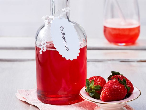 Erdbeersirup Rezept
