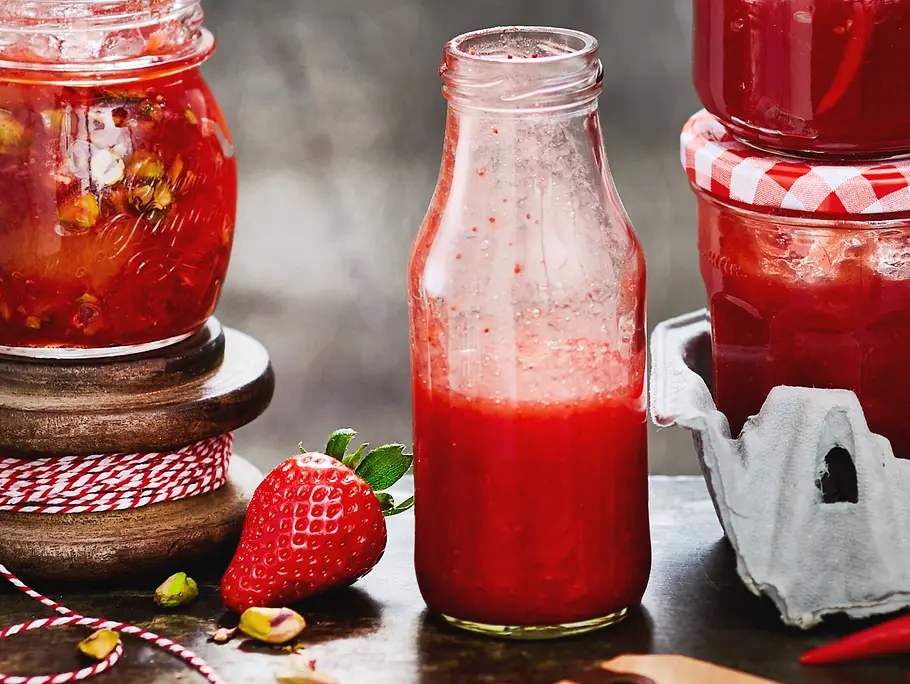 Erdbeersoße selber machen Erdbeersoße selber machen Rezept