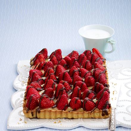 Erdbeertarte mit Lemoncreme Rezept Erdbeertarte mit Lemoncreme Rezept