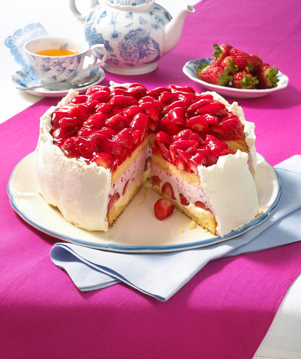 Erdbeertorte Rezept