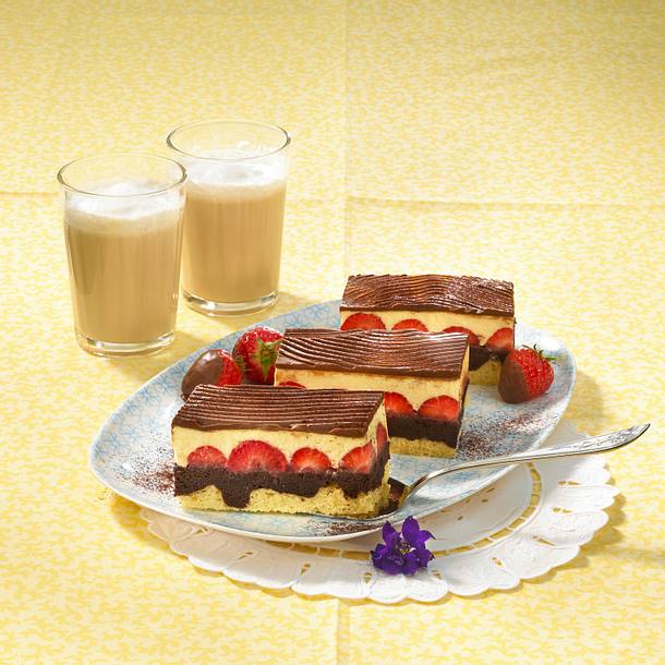 Erdbeerwellen (mit Buttercreme) Rezept