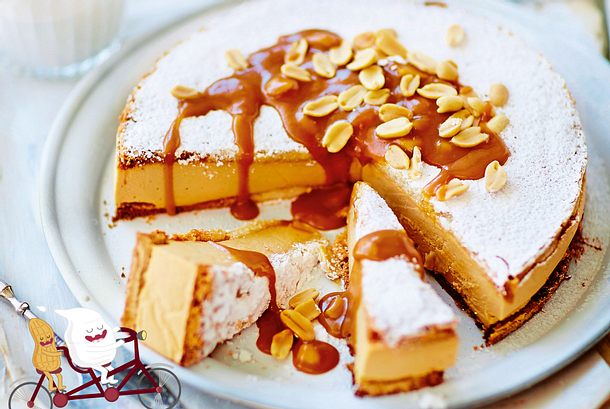 Erdnuss-Baisertorte „Best Buddies“ Rezept Erdnuss-Baisertorte „Best Buddies“ Rezept