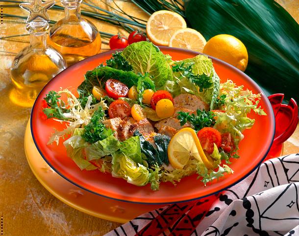 Erfirschender Hähnchensalat Rezept Erfirschender Hähnchensalat Rezept