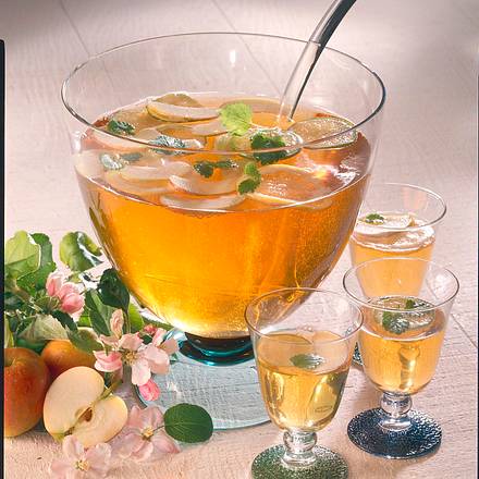 Erfrischende Apfelbowle Rezept Erfrischende Apfelbowle Rezept