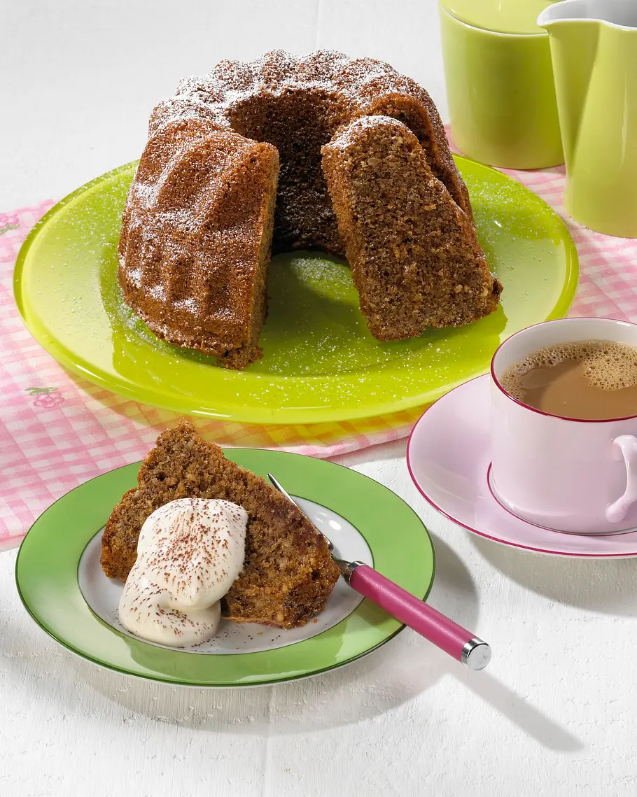 Espresso-Nuss-Kuchen (Diabetiker) Rezept