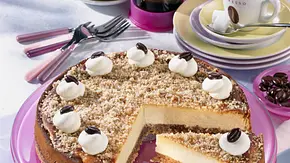Espresso-Philadelphia-Torte Rezept - Foto: LECKER @ Bauer Media Group Espresso-Philadelphia-Torte Rezept - Foto: LECKER @ Bauer Media Group