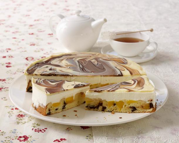 Exotische Donauwellen mit Mango Rezept Exotische Donauwellen mit Mango Rezept
