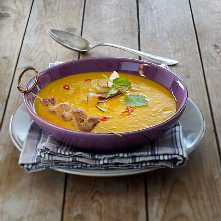 Exotische Kürbissuppe Rezept Exotische Kürbissuppe Rezept