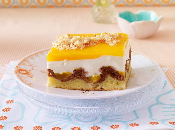 Exotische Mango-Joghurt-Welle Rezept