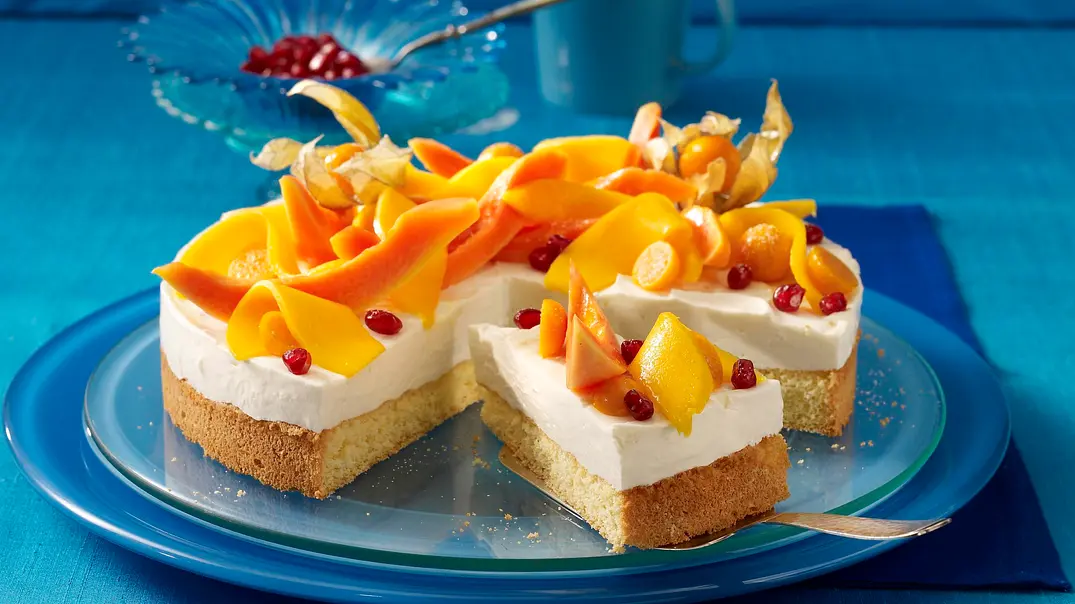 Exotische Obsttorte Rezept - Foto: LECKER @ Bauer Media Group