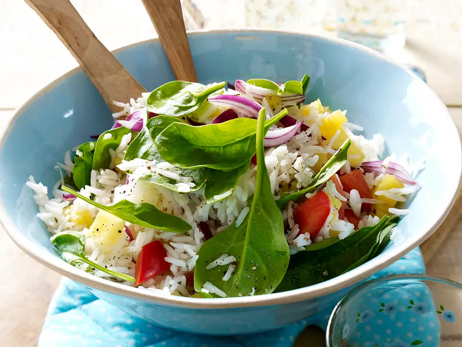 Exotischer Reissalat Rezept