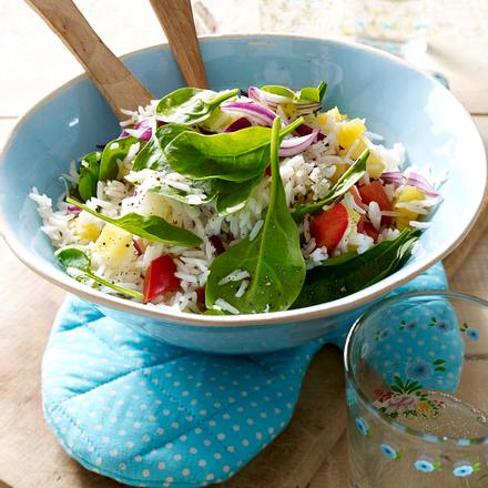 Exotischer Reissalat Rezept Exotischer Reissalat Rezept