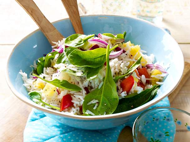 Exotischer Reissalat Rezept Exotischer Reissalat Rezept