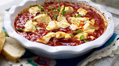 Expressauflauf mit Feta und Tomaten Rezept - Foto: LECKER @ Bauer Media Group