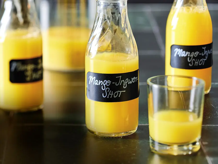 Mango-Ingwer-Shots Rezept | LECKER
