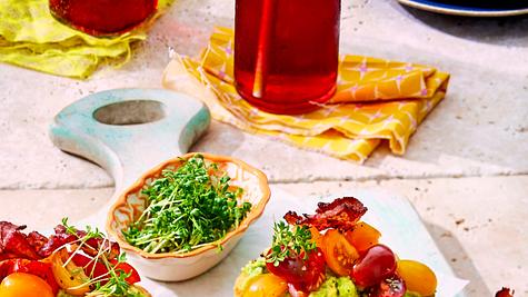 Avocado-Speck- Bruschetta Rezept - Foto: House of Food / Bauer Food Experts KG