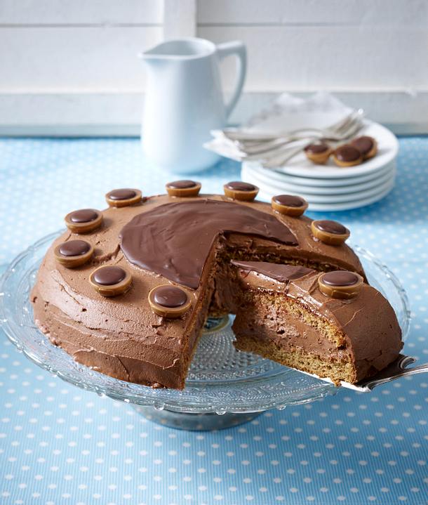 Riesen Toffifee-Torte Rezept Riesen Toffifee-Torte Rezept