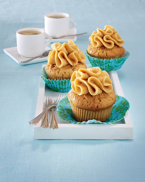 Ingwer-Karamell-Cupcakes Rezept Ingwer-Karamell-Cupcakes Rezept