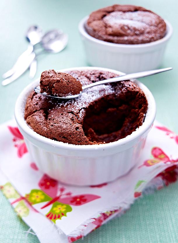 Soufflé au chocolat Rezept
