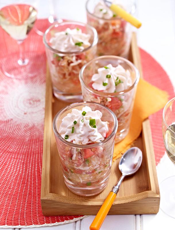 Crabe aux agrumes, nuage de tarama Rezept