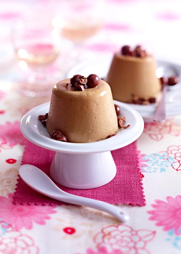 Panna cotta au café Rezept Panna cotta au café Rezept