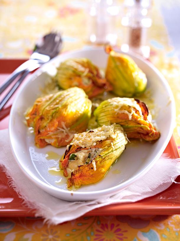 Fleurs de courgettes Rezept