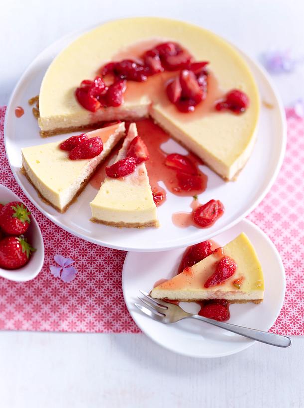 Cheescake de Plougastel Rezept