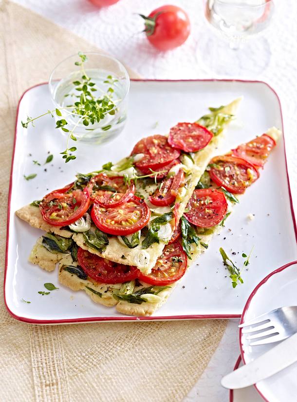 Tarte fine aux oignons Rezept Tarte fine aux oignons Rezept
