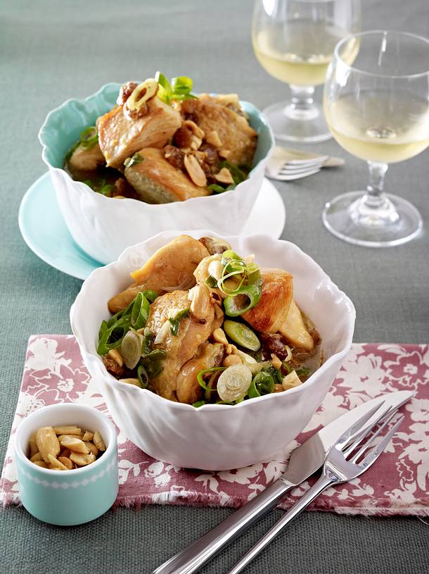Poulet aux raisins secs Rezept Poulet aux raisins secs Rezept