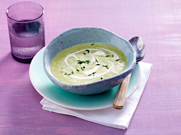 Erbsenschaumsuppe Rezept Erbsenschaumsuppe Rezept