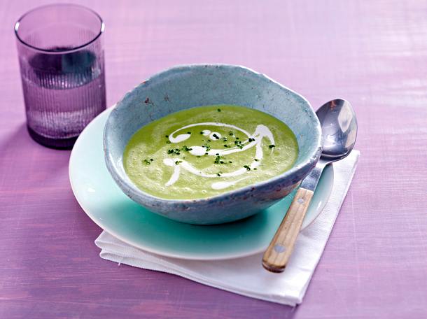 Erbsenschaumsuppe (passiert) Rezept