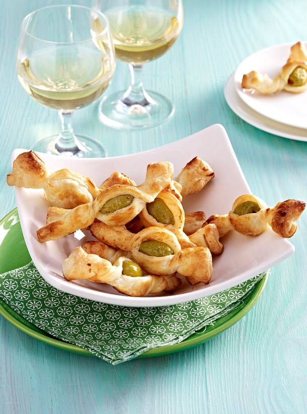 Tortillons aux olives Rezept