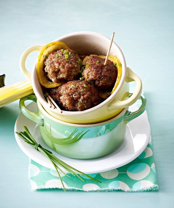 Haché de veau aux herbes Rezept