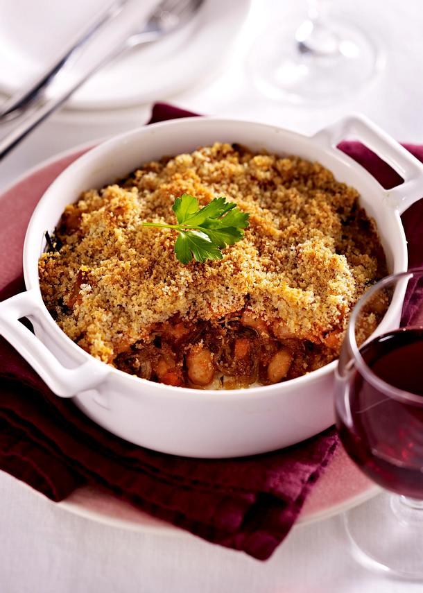 Gratin de canard confit Rezept