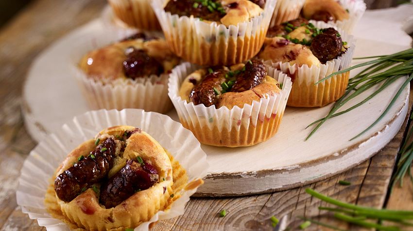 Einfache Rhabarbermuffins Rezept | LECKER
