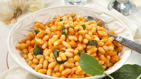 Fagioli all´uccelletto (Weiße Bohnen mit Salbei) Rezept - Foto: Först, Thomas