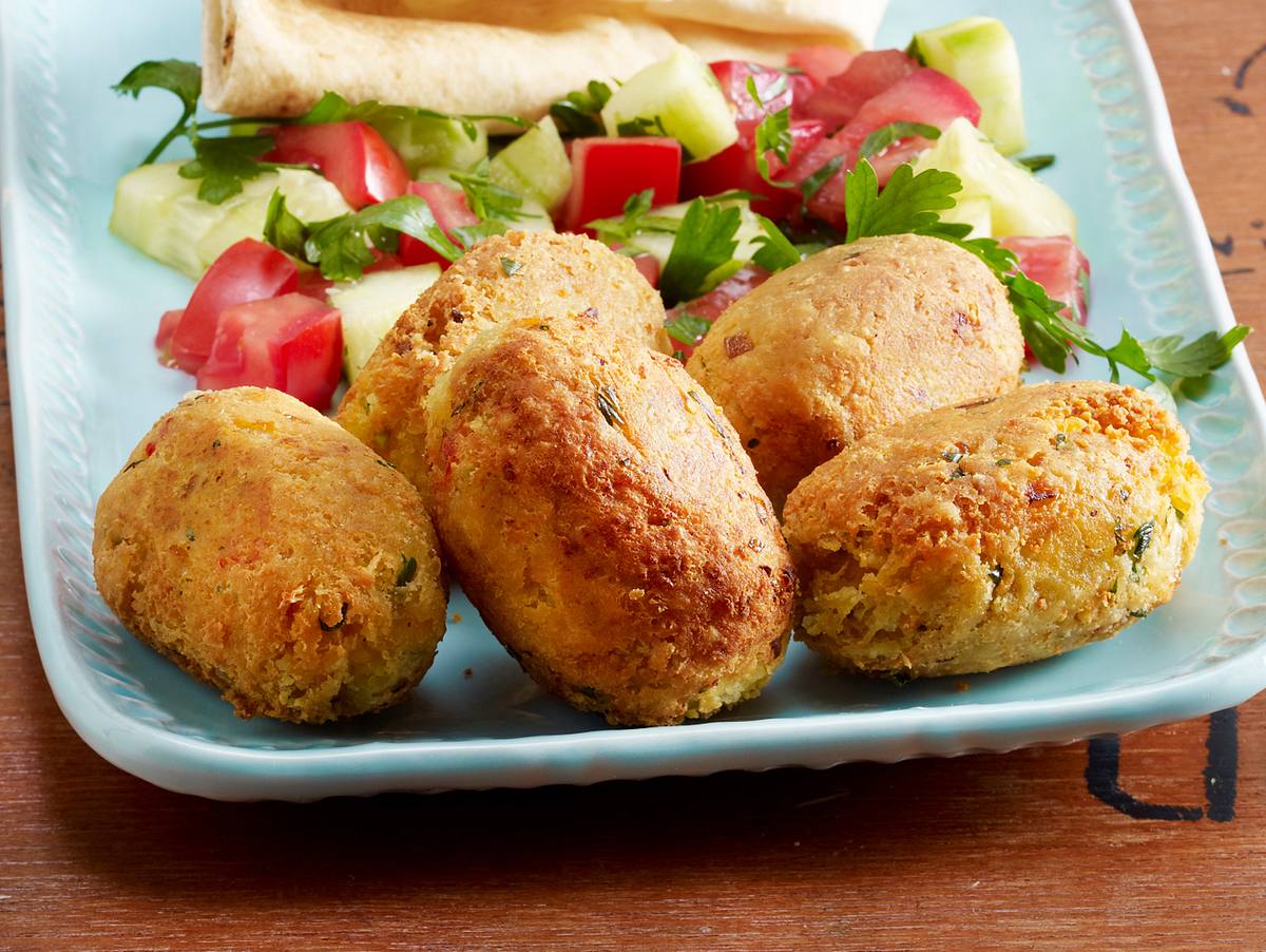 Falafel mit Petersilie und Chili Rezept