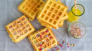 Fantakuchen-Waffeln Rezept - Foto: LECKER @ Bauer Media Group