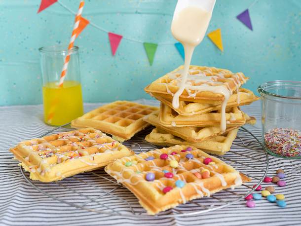 Fantakuchen-Waffeln Rezept
