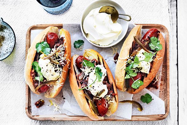 „Faster & Hotter“-Dogs Rezept „Faster & Hotter“-Dogs Rezept